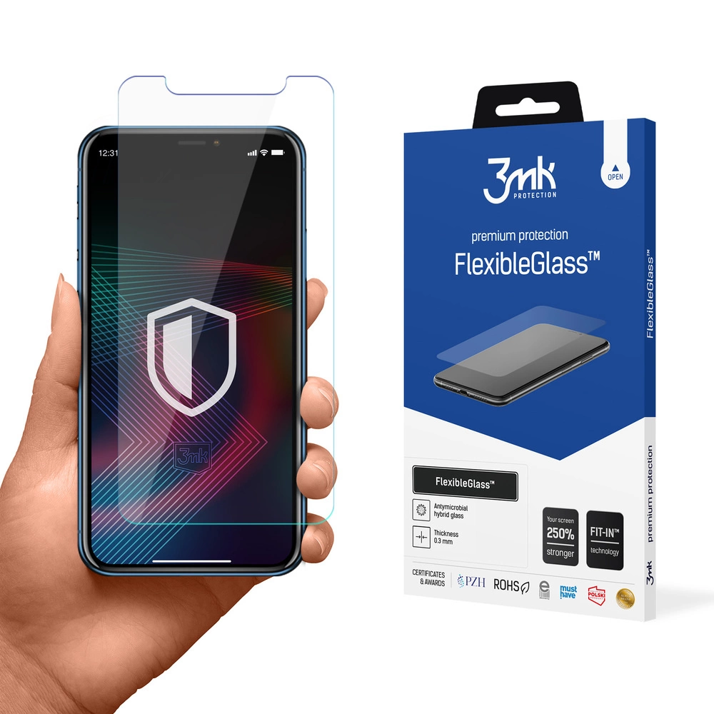 3mk FlexibleGlass™ hybrid glass for iPhone XReng