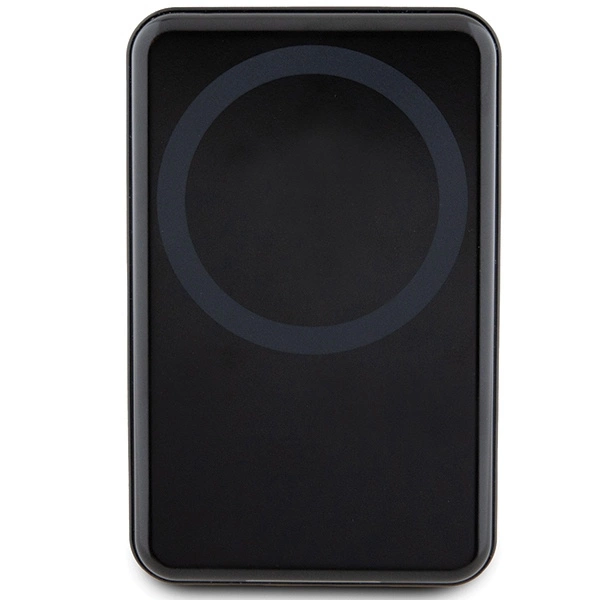 Powerbank Ferrari Metal Logo MagSafe induction 15W 10000 mAh with stand function - blackeng