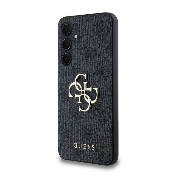Guess 4G Big Metal Logo case for Samsung Galaxy A35 - blackeng