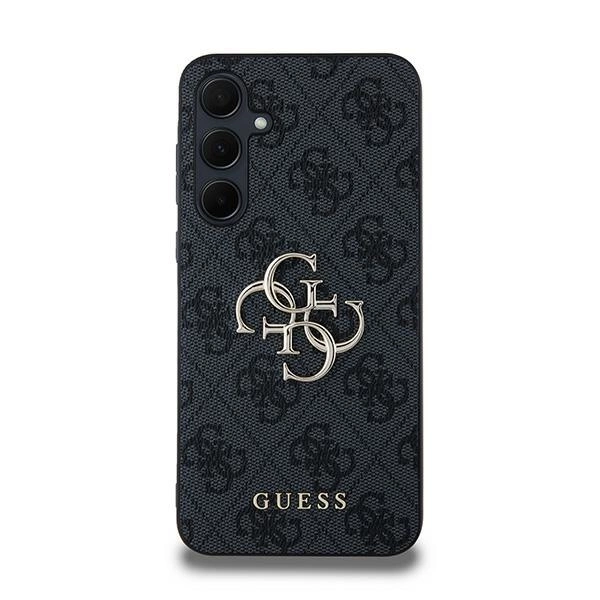 Guess 4G Big Metal Logo case for Samsung Galaxy A35 - blackeng