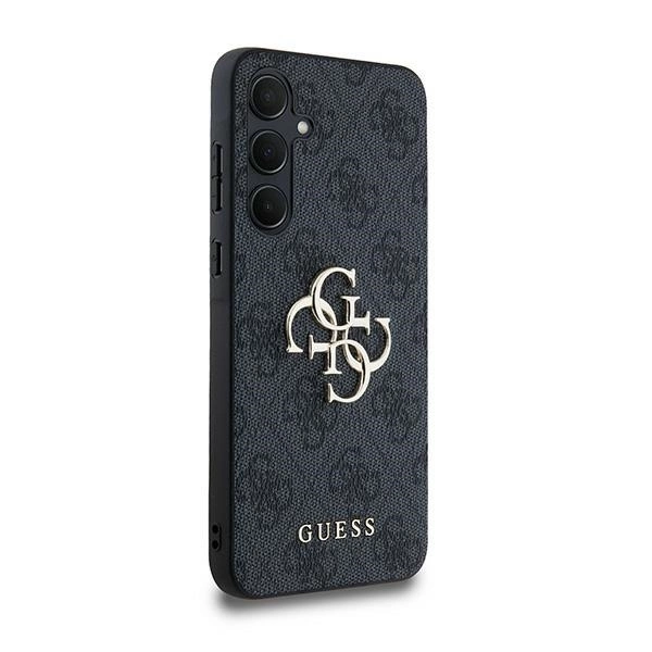 Guess 4G Big Metal Logo case for Samsung Galaxy A35 - blackeng