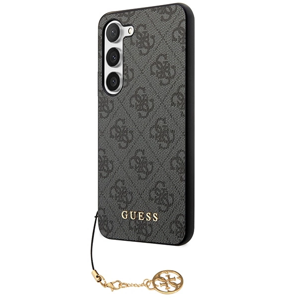 Guess 4G Charms Collection case for Samsung Galaxy A35 - blackeng