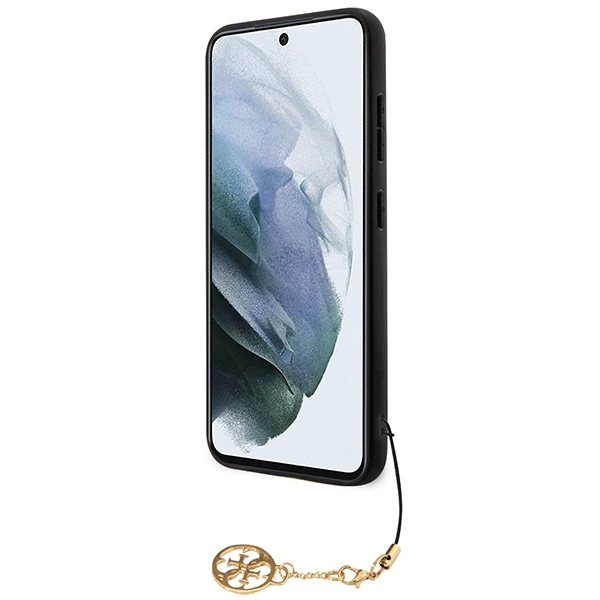 Guess 4G Charms Collection case for Samsung Galaxy A35 - blackeng