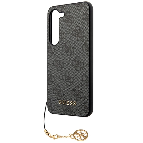 Guess 4G Charms Collection case for Samsung Galaxy A35 - blackeng