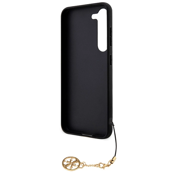 Guess 4G Charms Collection case for Samsung Galaxy A35 - blackeng