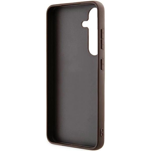 Guess 4G Big Metal Logo case for Samsung Galaxy A55 - browneng