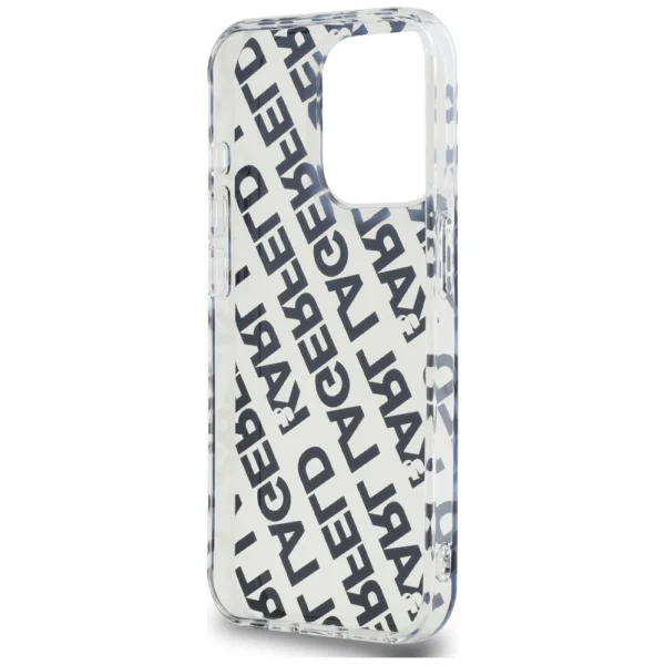 Karl Lagerfeld IML Fullover Logo case for iPhone 15 Pro - goldeng