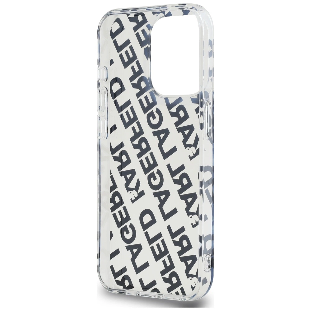 Karl Lagerfeld IML Fullover Logo case for iPhone 15 Pro - goldeng
