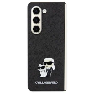Karl Lagerfeld Saffiano Karl&Choupette Pin case for Samsung Galaxy A35 - blackeng