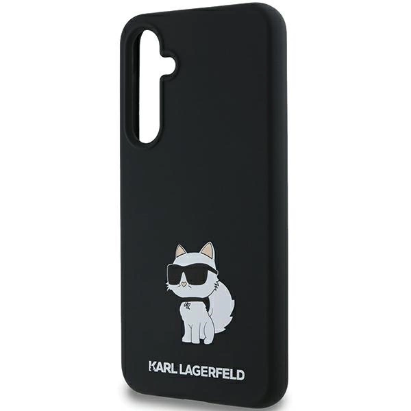 Karl Lagerfeld Silicone Choupette case for Samsung Galaxy A55 - blackeng