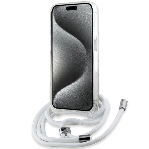 Karl Lagerfeld IML Choupette Head & Cord MagSafe case for iPhone 14 Pro Max - transparenteng