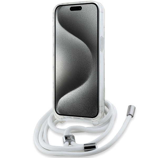 Karl Lagerfeld IML Choupette Head&Cord MagSafe case for iPhone 15 / 14 / 13 - transparenteng