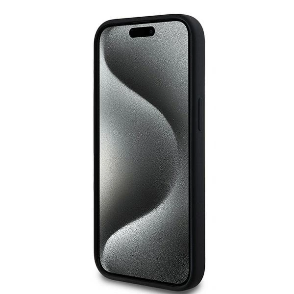 Karl Lagerfeld Silicone Karl&Choupette MagSafe case for iPhone 15 / 14 / 13 - blackeng