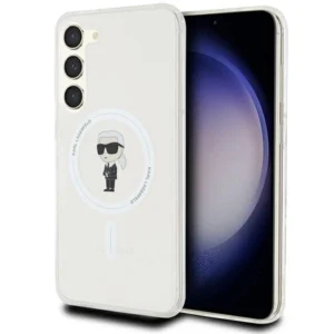 Karl Lagerfeld IML Ikonik MagSafe case for Samsung Galaxy S24+ - transparenteng