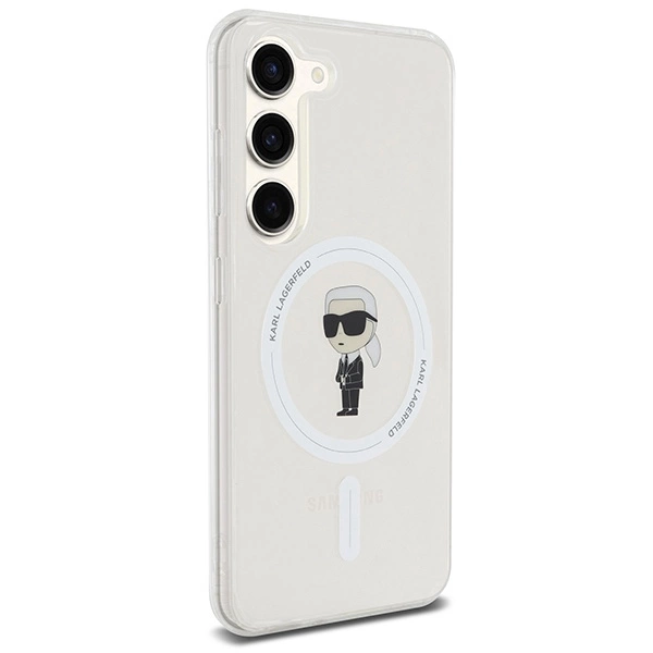 Karl Lagerfeld IML Ikonik MagSafe case for Samsung Galaxy S24 - transparenteng