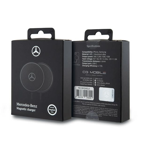 Mercedes 15W MagSafe inductive charger - blackeng