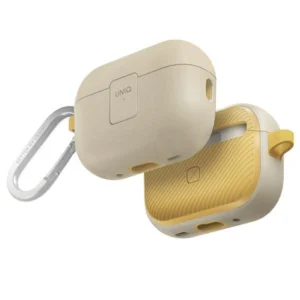 Uniq Clyde Lock Case for AirPods Pro 2 (2022/2023) - beige and yelloweng