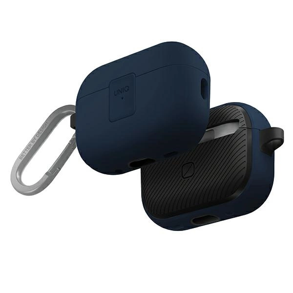 Uniq Clyde Lock Case for AirPods Pro 2 (2022/2023) - blue-dark grayeng