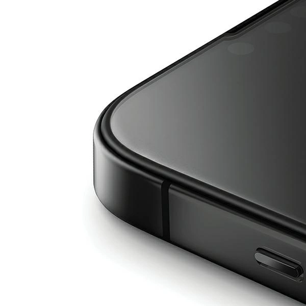 Uniq Optix Matte frosted tempered glass for iPhone 15 Pro with applicatoreng