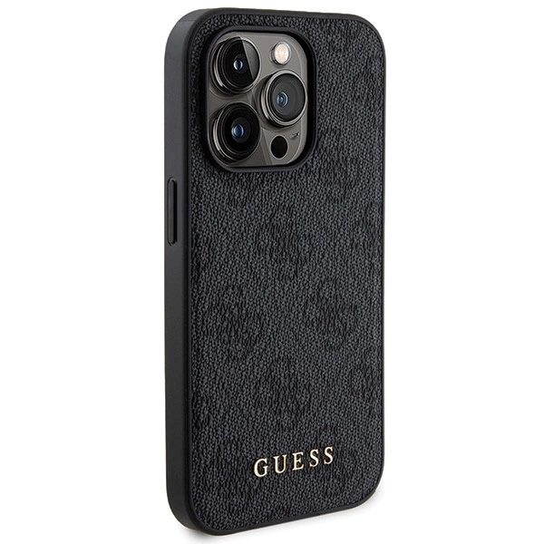 Guess 4G Metal Logo case set for iPhone 13 Pro + 5000mAh MagSafe power bank - blackeng