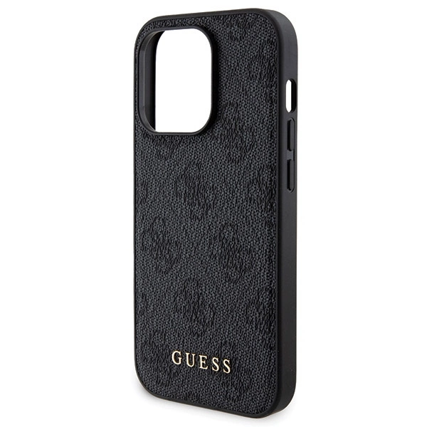 Guess 4G Metal Logo case set for iPhone 13 Pro + 5000mAh MagSafe power bank - blackeng