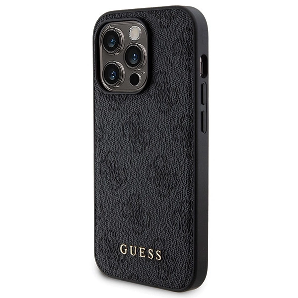 Guess 4G Metal Logo Case Set for iPhone 13 Pro Max + 5000mAh MagSafe Powerbank - Blackeng