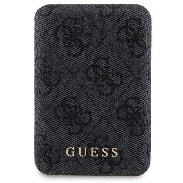 Guess 4G Metal Logo Case Set for iPhone 13 Pro Max + 5000mAh MagSafe Powerbank - Blackeng