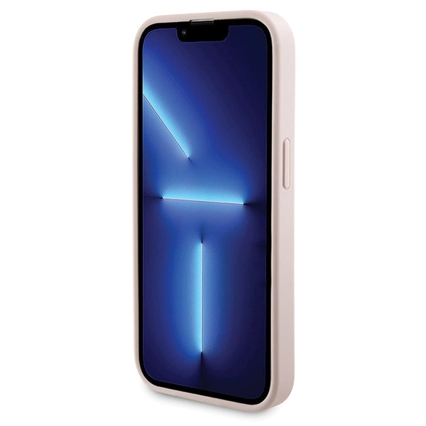 Guess 4G Metal Logo case set for iPhone 15 Pro + 5000mAh MagSafe power bank - pinkeng