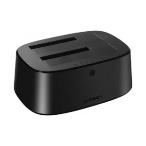 Ugreen CM198 50857 docking station with USB 3.0 for SATA 2.5" 3.5" SSD HHD drives, EU power supply - blackeng