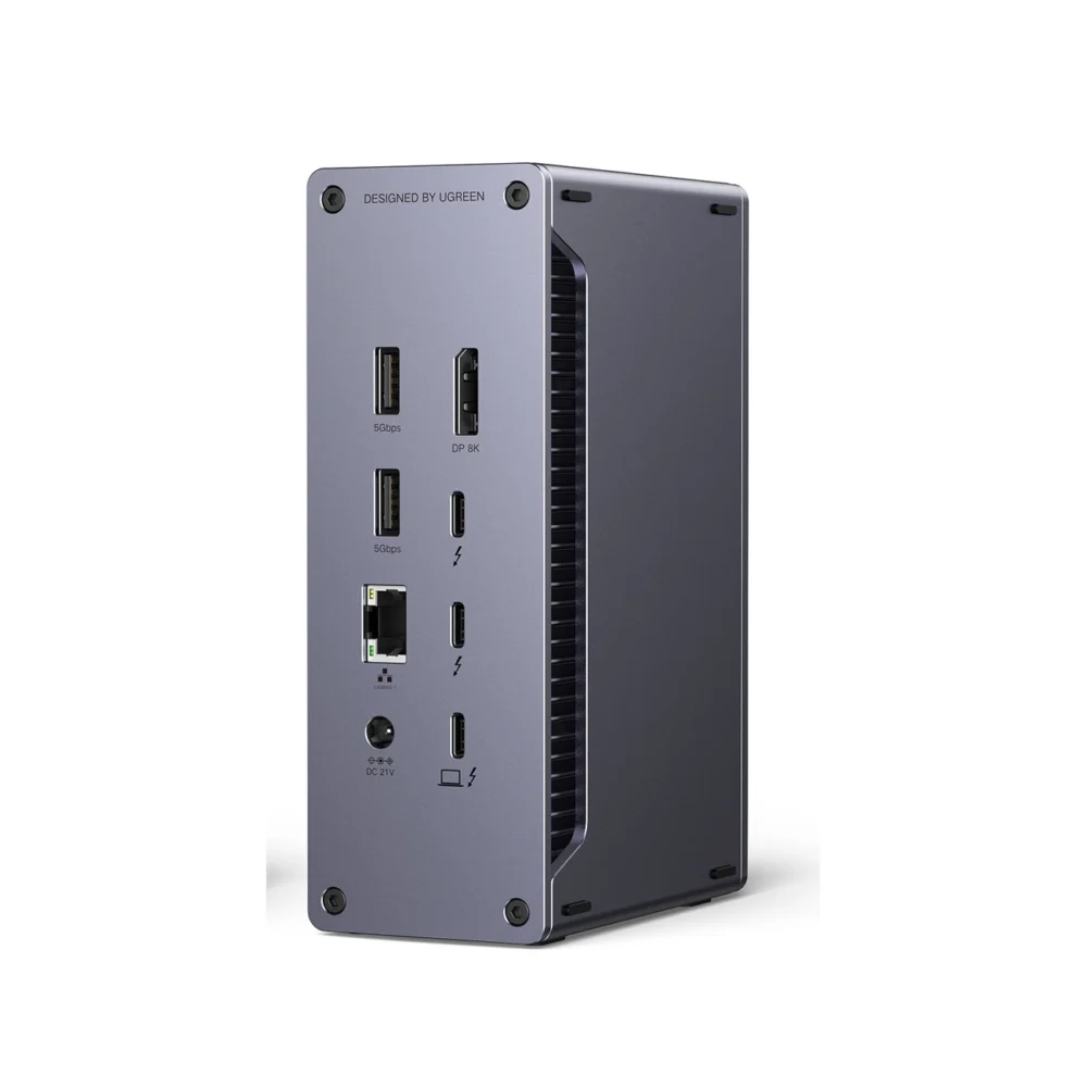 Ugreen U710 13in1 Docking Station 2x Thunderbolt 4 / 4x USB-A / DP / RJ45 / SD TF Reader / USB-C / 3.5mm Mini Jackeng