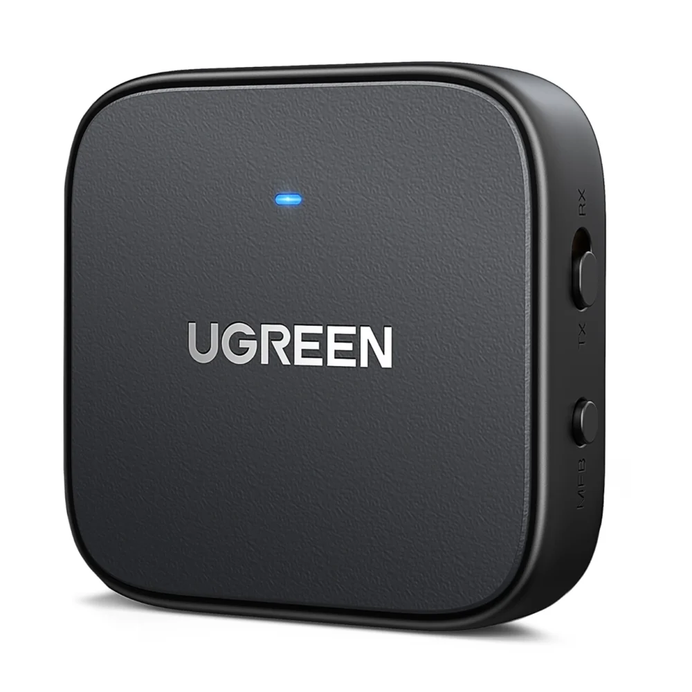 Ugreen CM667 35223 Bluetooth 5.2 audio transmitter/receiver - blackeng