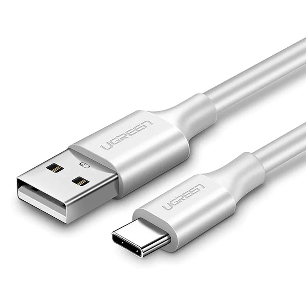 Ugreen US287 60121 USB-A / USB-C 3A Cable 1m - Whiteeng