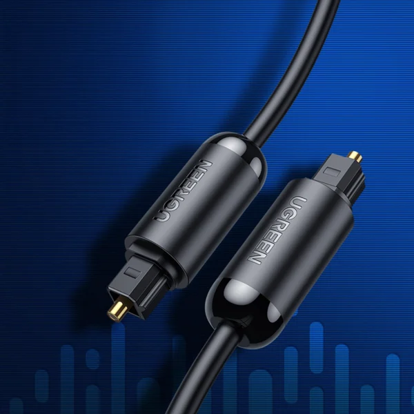 Ugreen AV122 70890 Optical Audio Toslink/SPDIF Cable 1m - Blackeng