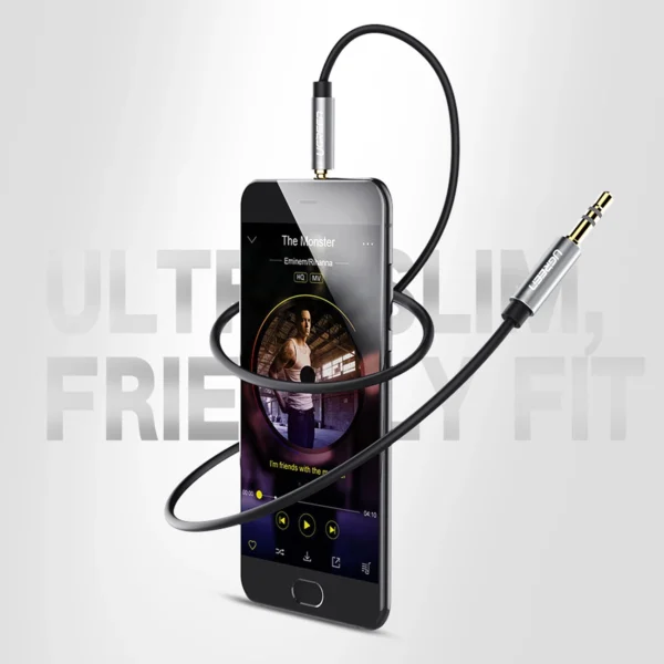 Ugreen AV119 10736 audio cable mini jack 3.5mm / mini jack 3.5mm 3m - blackeng