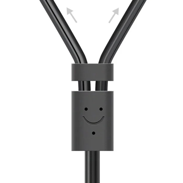 Ugreen AV102 10588 audio mini jack cable 3.5mm (female) - 2RCA (male) 1m - grayeng