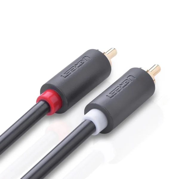 Ugreen AV104 10519 audio cable 2RCA (male) / 2RCA (male) 3m - grayeng