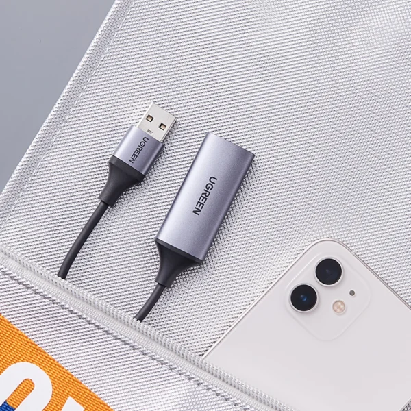 Ugreen CM489 40189 HDMI Adapter (Female) - USB-A / USB-C (Male) - Grayeng