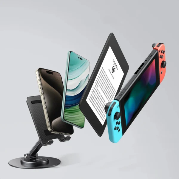 Ugreen LP805 desk stand for phone tablet - blackeng