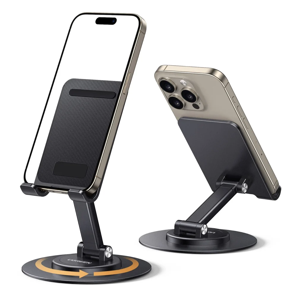 Ugreen LP805 desk stand for phone tablet - blackeng