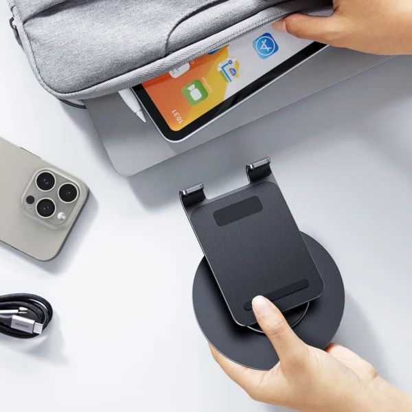 Ugreen LP805 desk stand for phone tablet - blackeng
