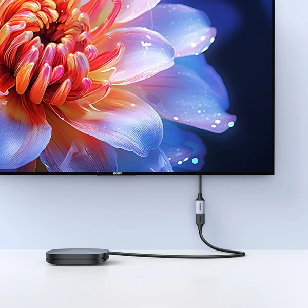 Ugreen HD165 HDMI (Male) / HDMI (Female) 8K Cable 0.15m - Grayeng