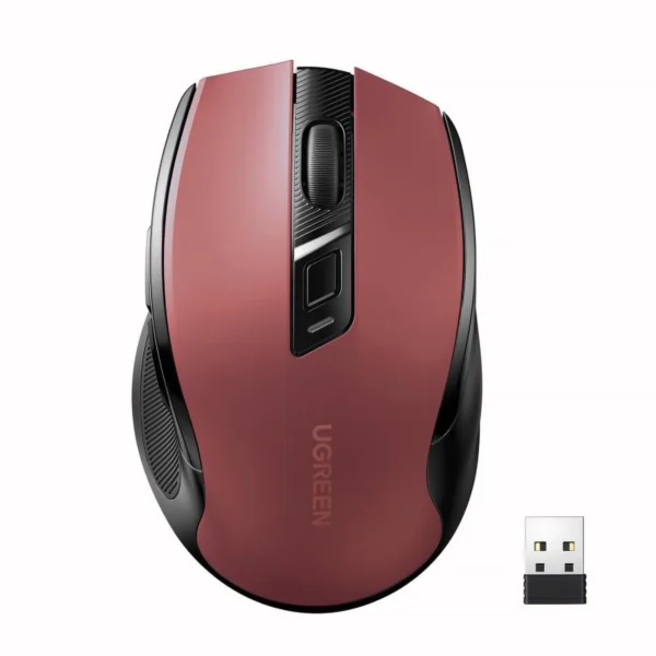 Ugreen MU006 optical wireless USB mouse 2.4GHz 4000 DPI - redeng
