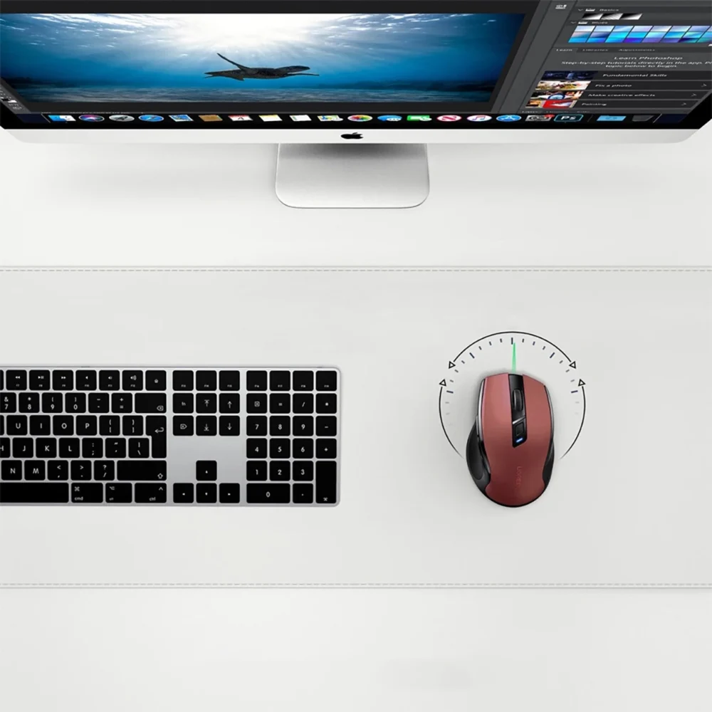 Ugreen MU006 optical wireless USB mouse 2.4GHz 4000 DPI - redeng