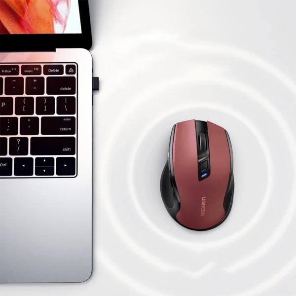 Ugreen MU006 optical wireless USB mouse 2.4GHz 4000 DPI - redeng