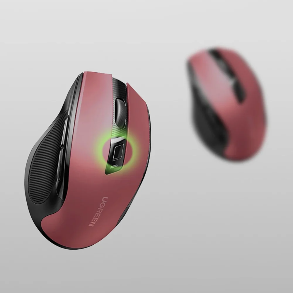Ugreen MU006 optical wireless USB mouse 2.4GHz 4000 DPI - redeng