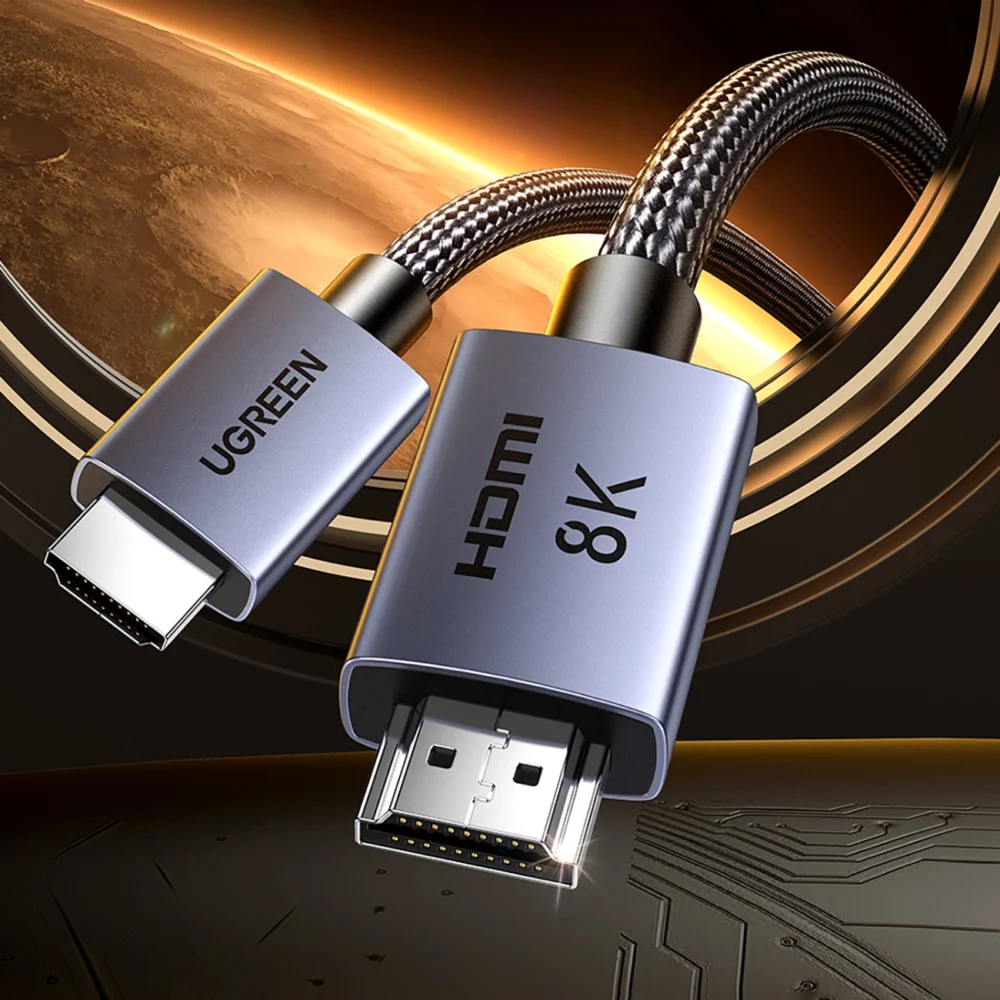 Ugreen HD171 35376 cable with HDMI 2.1 8K connectors certified 5 m - grayeng