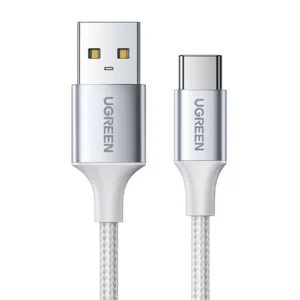 Ugreen US288 60130 USB-A / USB-C QC 3.0 3A Cable 0.5m - Whiteeng