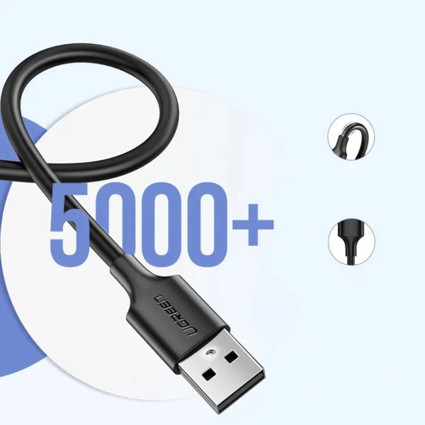 Ugreen US289 60134 micro USB / USB-A cable 0.25m - blackeng