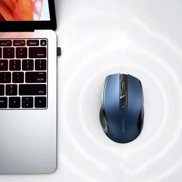 Ugreen MU006 optical wireless USB mouse 2.4GHz 4000 DPI - blueeng