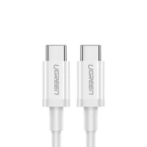 Ugreen US264 60519 USB-C / USB-C PD QC AFC Cable 1.5m - Whiteeng